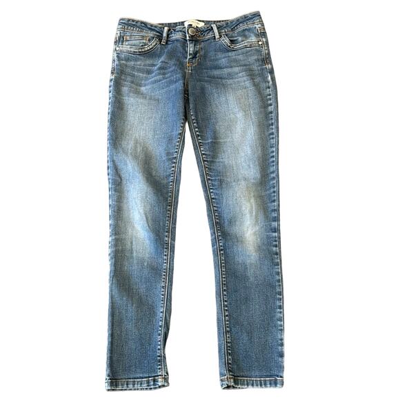 Morgan De Toi Blue Wash Embellished Skinny Jeans US Size 30 - Picture 2 of 9